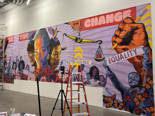 Muralist Eric Miles joins MIXI faculty