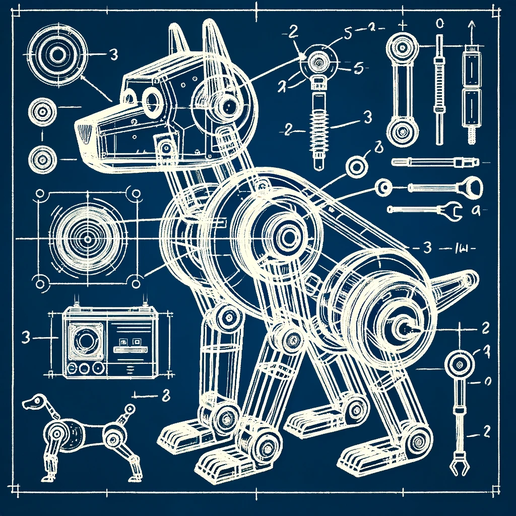 schemata for a robotic dog